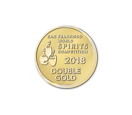 San Francisco World Spirits Competition 2018 Double Gold Award - Brilliance, Bold & Peated