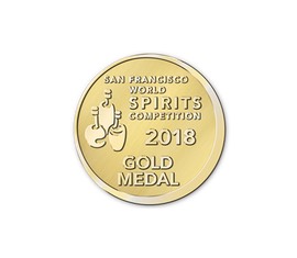 San Francisco World Spirits Competition 2018 Gold Award - EDITED and CLASSIC