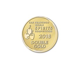 San Francisco World Spirits Competition 2018 Double Gold Award - Brilliance, Bold & Peated